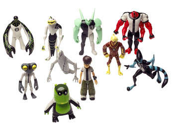 Brand NEW  Ben 10 Micro Figures R1 no Reserve Auction
