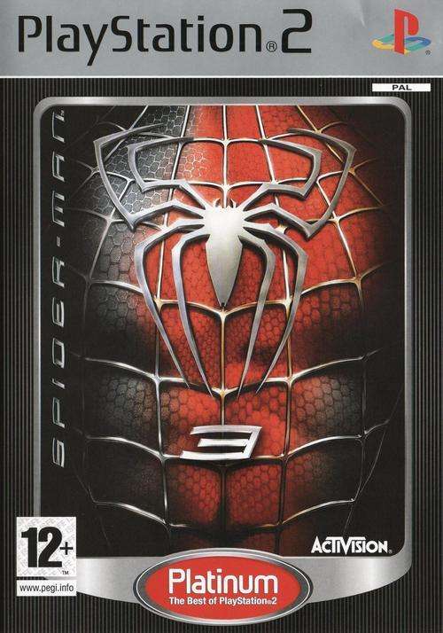 PS2 GAME -SPIDERMAN 3 (Platinum) The best of Playstation 2, R1 No reserve!