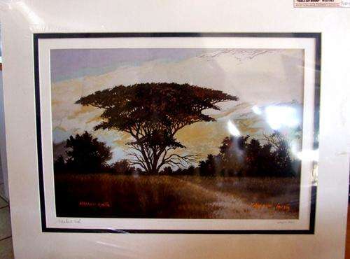 Malachi Smith - KRUGER  PARK - Collectors piece non fading brush sighned by Artist