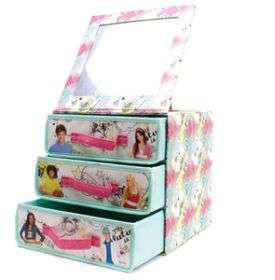 NEW High School Musical  Colpasable storage box with 3 drawers- R1 NO Reserve Auction