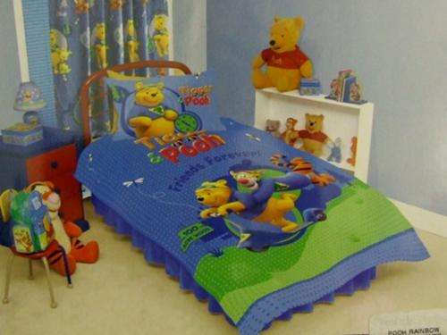 Single bed duvet cover and Pillow slip- Disney Winnie the Pooh - R1 no reserve Auction