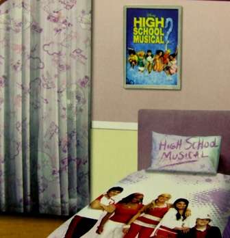 Disney - High School Musical Curtains, R1 No Reserve Auction!!!