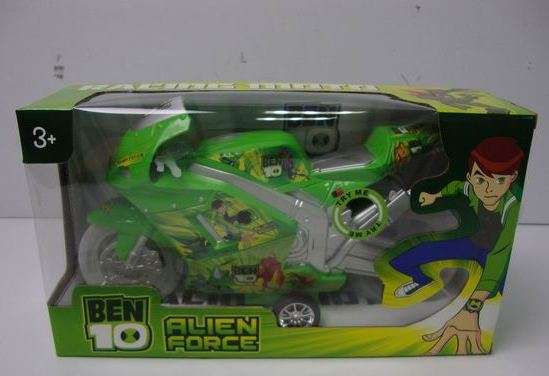 Ben 10 Allien Force Bike with real motor bike sound and Lights!!! - R1 NO Reserve Auction