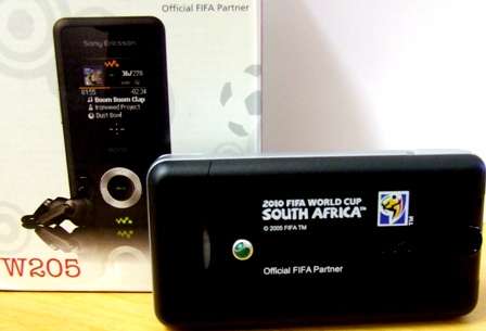 Sony Ericsson W 205 FIFA South Africa edition (BRAND NEW) in box - R1 No RESERVE