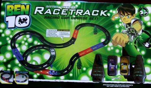 Brand NEW Ben 10 Battery operated Race Track - Racing car course set  - Gr8t item on R1 no Reserve!