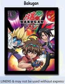 Winter MUST HAVE polar fleece blanket Bakugan on R1 NO RESERVE