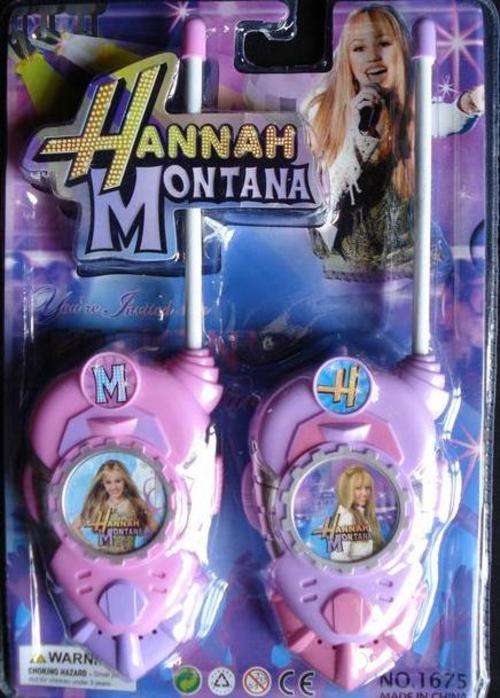Brand NEW Hannah Montana walkie talkies GREAT Item on Auction