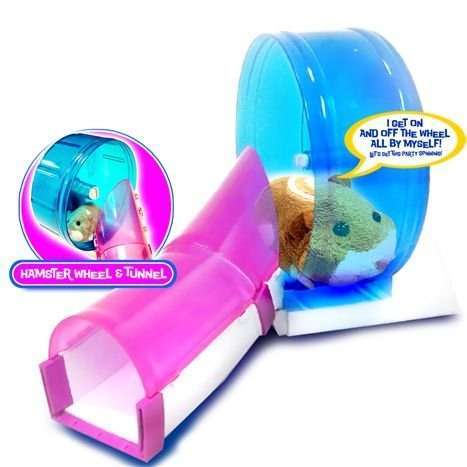 Zhu Zhu Pets! Great alternative to the REAL THING! R1 No RESERVE!!! Hamster Wheel