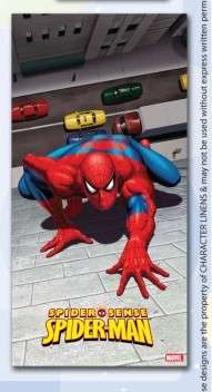 BRAND NEW Spiderman Spider TOWEL - ON R1 NO RESERVE AUCTION