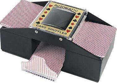 Cool Christmas Gift! Card Shuffler 1 to 2 decks of cards - R1 No Reserve Auction!