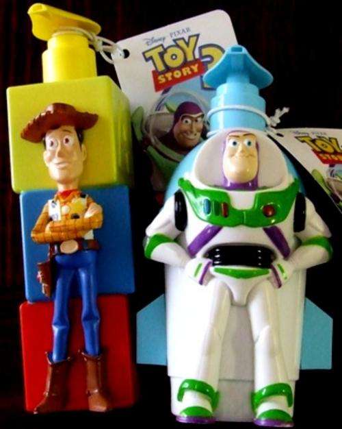 WOODIE AND BUZZ Pump Action Bubble Bath!!!  great Fun R1 no Reserve auction