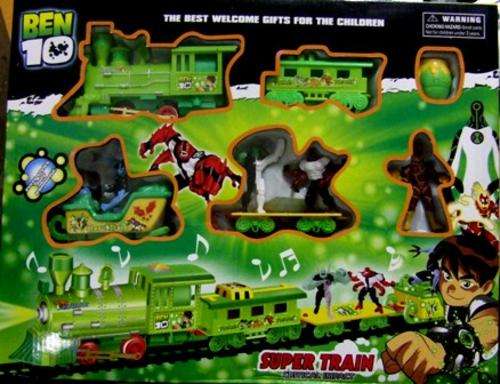 HUGE Brand NEW Battery operated Ben 10 Train set with lights and sound- R1 No RESERVE
