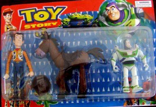 Brand NEW TOY STORY GANG toys BULLSEYE, BUZZ AND WOODY  - R1 NO Reserve Auction