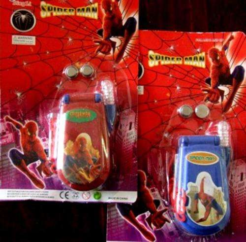 Brand NEW Spiderman TOY Cell phone on R1 No RESERVE