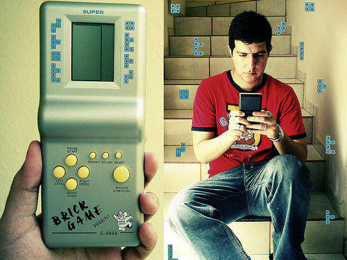 NEW Brick Game console - R1 NO Reserve Auction lovely add on gift!