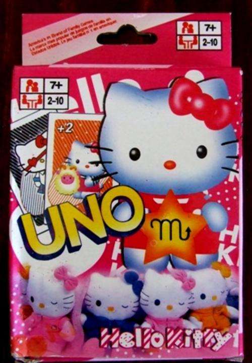Hello Kitty  UNO Cards -R1 No Reserve - Great Gift!