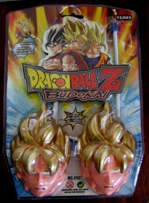 Brand NEW Dragon Ball Z Walkie talkies - R1 NO Reserve Auction