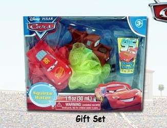 ONLY A FEW LEFT, CARS and FRIENDS TUB BATH GIFT SET - R1 no reserve auction