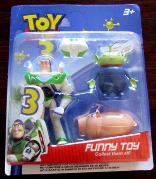 ONLYFEW AVAILABLE! Brand NEW TOY STORY -  BUZZ, PIG AND ALIEN - R1 NO Reserve Auction