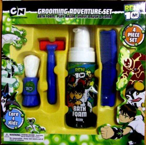 FEW AVAILABLE FOR AUCTION, BEN 10 PRETEND SHAVING KIT GIFT SET - R1 no reserve auction