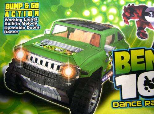 COOL !!!Brand NEW TOY Ben 10 Battery operated bump and goCAR! R1 No RESERVE Cool Gift!
