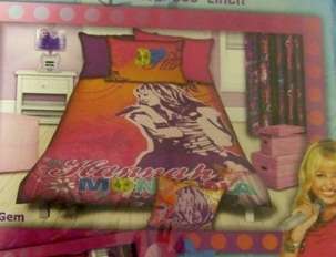 NEW Hannah Montana GEM Reversable Single bed Duvet cover and Pillow slip - R1 NO Reserve Auction
