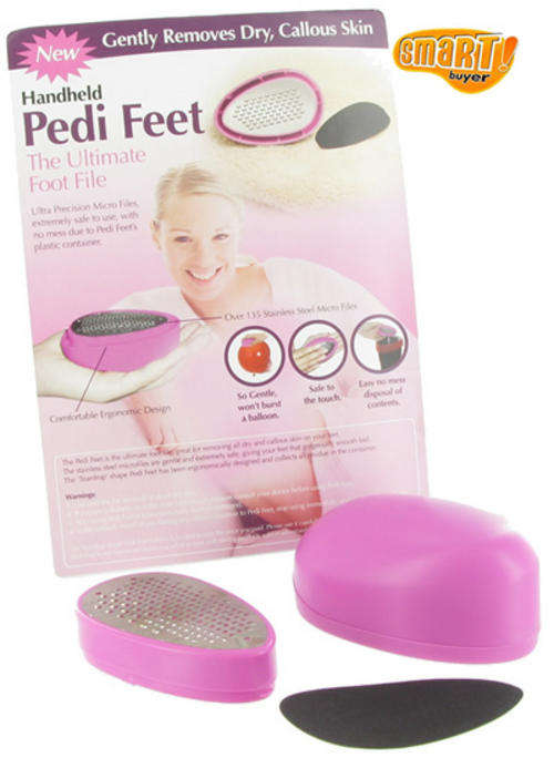 Handheld Pedi Mate (Purple) The Ultimate footfile - R1 no Reserve auction