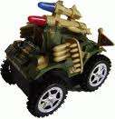 Battery operated roll over Army Jeep! Cool item - R1 no reserve!