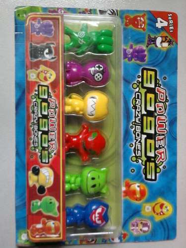 Go Go Crazy Bones - GREAT gift ideas !!! 6 per pack on auction -R1 no RESERVE