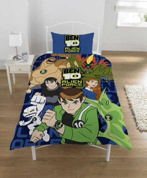 NEW ben 10 - Alien Force,  Single bed duvet cover - Great New Item