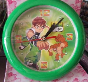 Ben 10 Wall CLOCK  - R1 No Reserve - Great Gift!