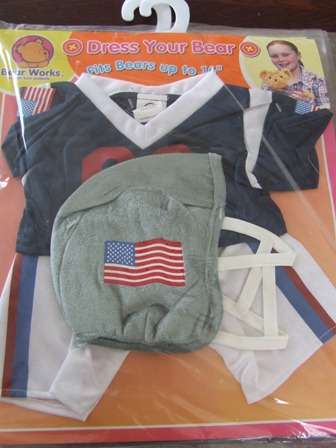 Bear works, Basball Outfit, Fits bears up to 16" (approx 40cm) Cool Gift!
