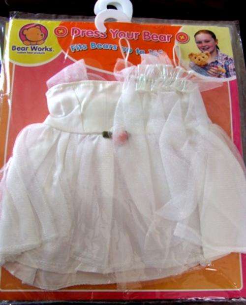 Bear works, Ballerina / wedding Outfit, Fits bears up to 16" (approx 40cm) Cool Gift!