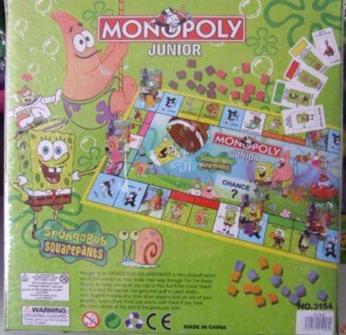 Brand NEW Spongebob Square pants Monopoly on R1 No RESERVE