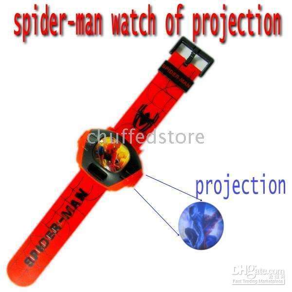 Brand NEW Spiderman Projection watch -  Gr8t item on R1 no Reserve!