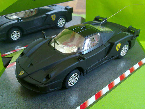 Remote Control Die Cast Black Replica Ferrari Car -  Cool Gift!!!