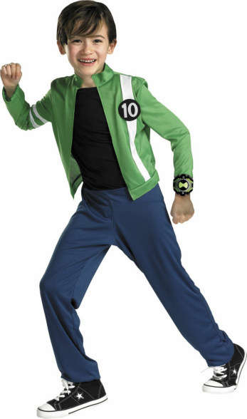 LAST Brand NEW ben 10 Outfit Alien force outift ages 5-7years PLUS Surprise Ben 10 WATCH!!!