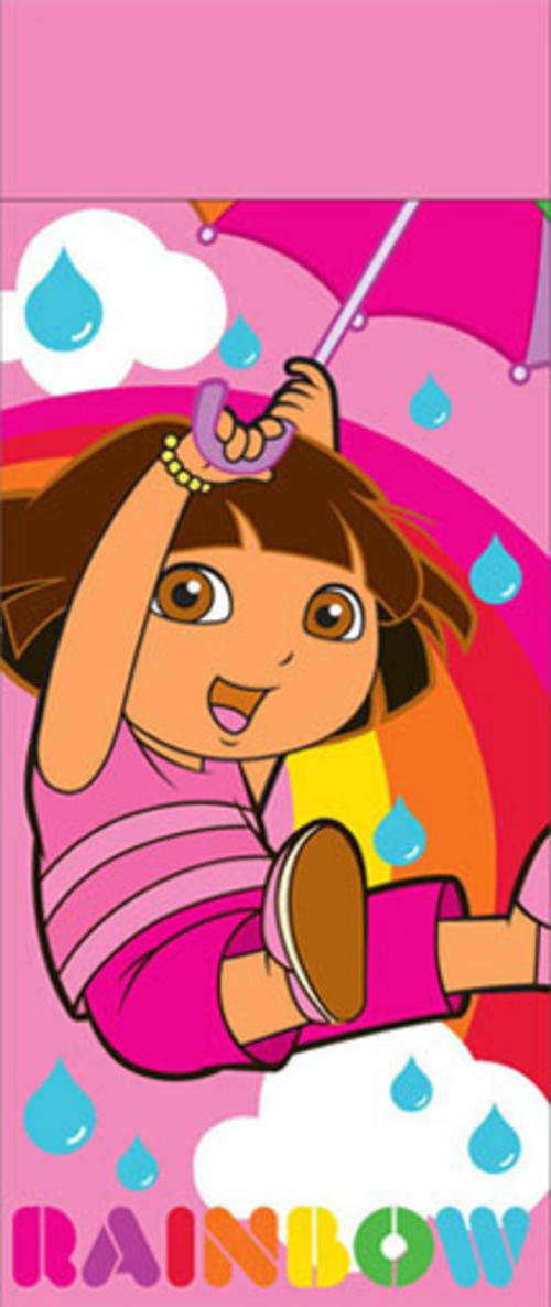 Dora the Explorer Rainbow Sleeping bag, back pack!  R1 no Reserve