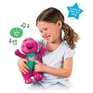 30cm BEAUTIFULL BARNEY SOFT TOY sinigng twinkle star! - R1 NO RESERVE