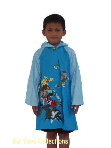 Cool Dude GREEN Ben 10 Rain Coat - absolute great gift idea!