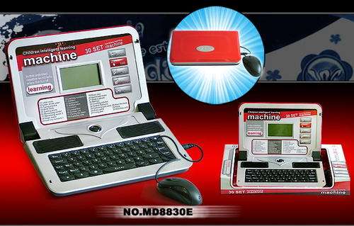 EDUCATIONAL, LEARNING Children computer with 30 Set learning functions - R1 NO Reserve Auction