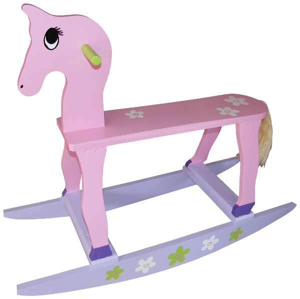 Gorgeous Little pink rocking horse! Beautifull for any little todler