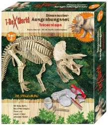 T-Rex World - Triceratops - Excavation Kit Set 2