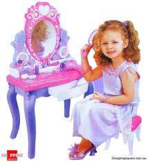 Large! Musical light up dressing table and chair, excellent gift for your little princess