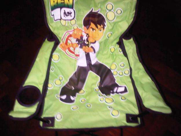 Ben 10 Camp/fold up chair in Greenand  black  -R1 No Reserve - Great Gift!