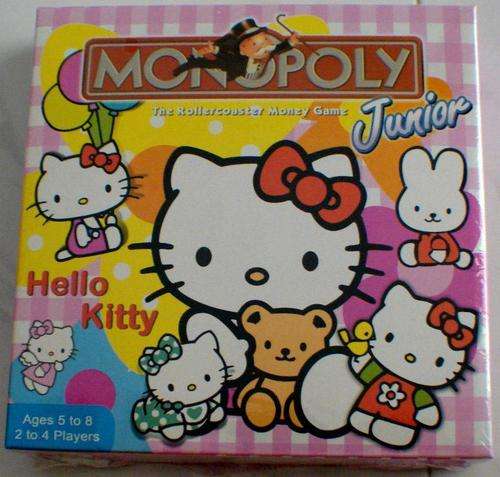 LIMITED STOCK! Brand NEW Junior Hello Kitty Monopoly on R1 No RESERVE
