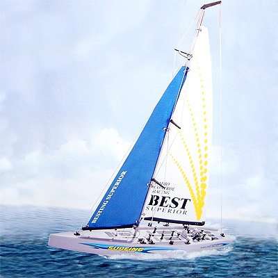 LARGE 20" electric Remote Control Sailing Boat -  R1 NO Reserve Auction - Lovely Gift!!!