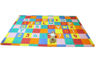 ABC, 123 Foam puzzle mat-Great  Asseccory for any bedroom! R1 no reserve...