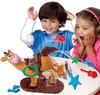 Toy Story 3 Buckeroo Bullseye game- R1 No RESERVE