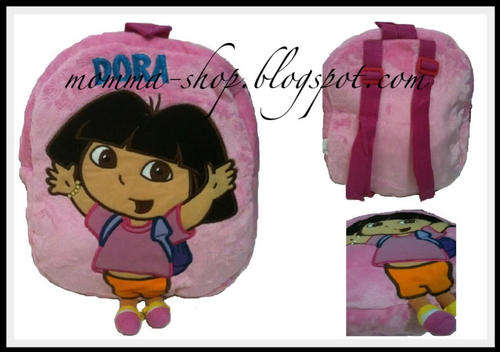 Dora the Explorer fluffy plush backbag - Great Gift idea!